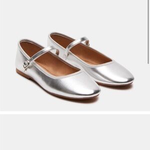 Steve Madden Vinetta silver maryjane